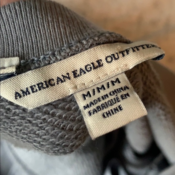 American Eagle light blue sweatshirt Medium - Picture 3 of 3